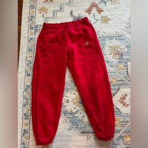 Lululemon Dark Red Scuba Jogger